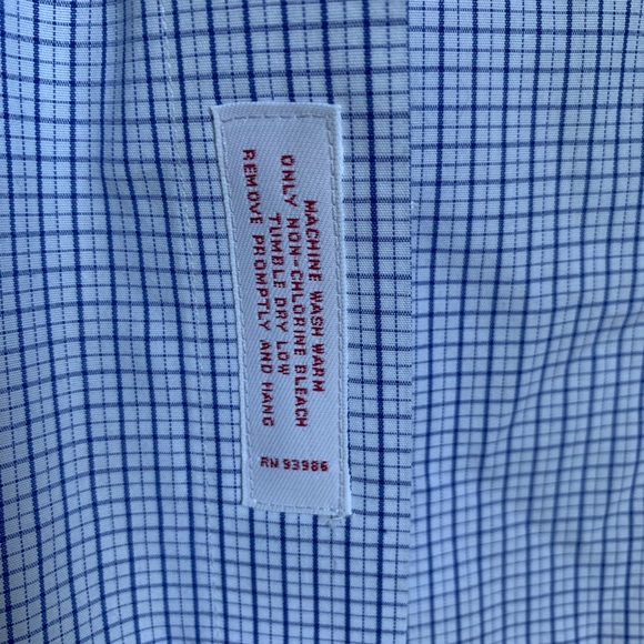 NWOT Mens Brooks Brothers Plaid Shirt Size 16 - Picture 6 of 7